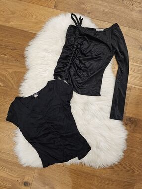 Vintage Black Top Set